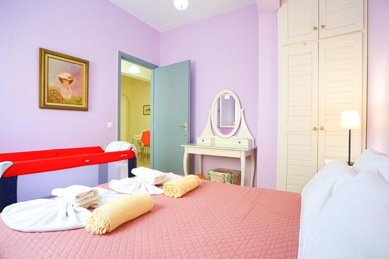 Kaminaki Beachfront Apartments Niszáki Kültér fotó